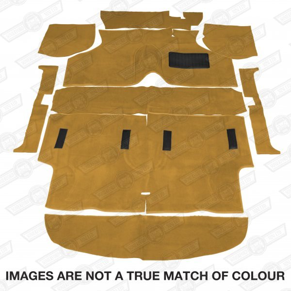 CARPET SET-SALOON-DELUXE-BEIGE RHD