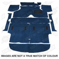 CARPET SET-SALOON-DELUXE-NAVY RHD