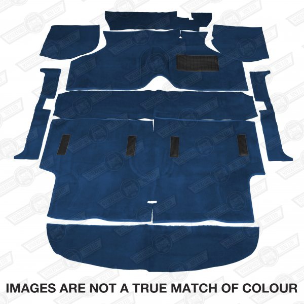 CARPET SET-SALOON-DELUXE-NAVY RHD