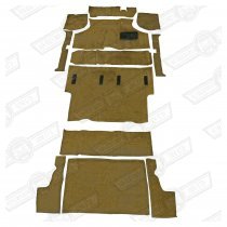 CARPET SET-CLUBMAN ESTATE -DELUXE-BEIGE RHD