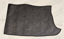 BOOT MAT- HARDURA, BLACK, SINGLE 7.5 GALLON TANK INJECTION MODELS