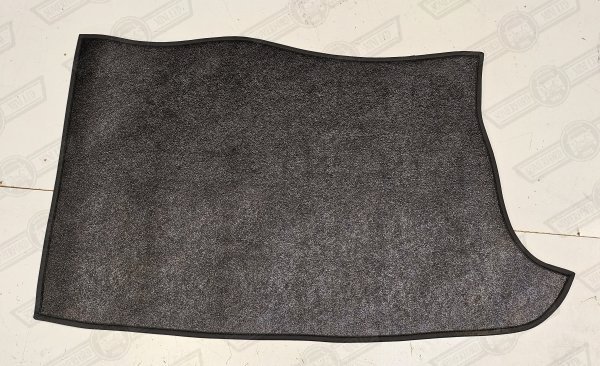 BOOT MAT- HARDURA, BLACK, SINGLE 7.5 GALLON TANK INJECTION MODELS