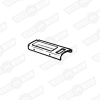 COMPANION BIN LINER-BLACK PLASTIC, INERTIA BELTS, '95-'96 LH