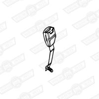 STALK-FRONT SEAT BELT-LH BLACK-'97 ON