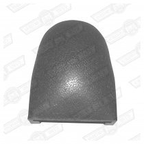 CAP-SEAT BELT ANCHOR SCREW, D SHAPED, C POST, FLINT
