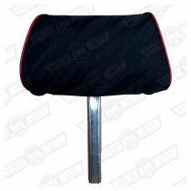 HEADREST-BLACK LIGHTNING-FITS '85-'92