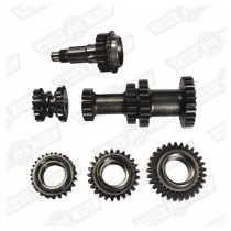 GEAR KIT, 4 SYNCHRO, A PLUS, ROD CHANGE, STRAIGHT CUT