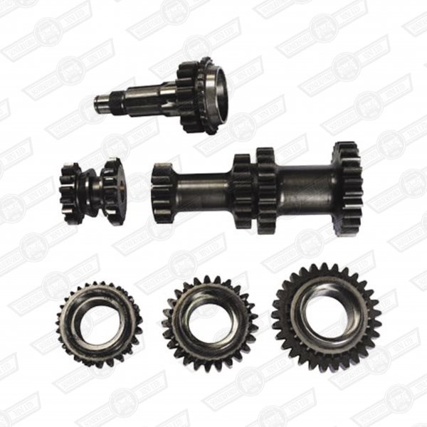 GEAR KIT, 4 SYNCHRO, A PLUS, ROD CHANGE, STRAIGHT CUT