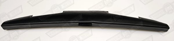 PADDED TOP DASH RAIL-BLACK VINYL