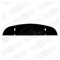 LINER-REAR PARCEL SHELF-BLACK CARPET-P. LANE,J.BLK,DES,R.HOT