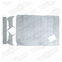 HEADLINING KIT-SALOON-GREY VINYL