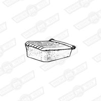 FRONT SEAT CUSHION COVER-(state colour)-'61-'67