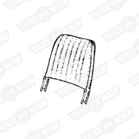 FRONT SEAT SQUAB COVER-( state colour)-'61-'67