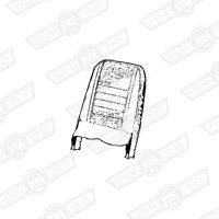 FRONT SEAT SQUAB COVER- (state colour)-'61-'67