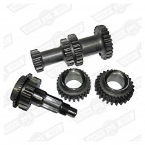 GEAR SET- 'CLUBMAN RATIOS' 4 SYNCHRO A+ ONLY, STRAIGHT CUT