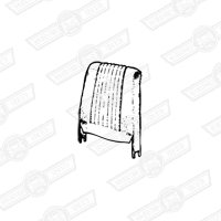 FRONT SEAT SQUAB COVER-(state colour)-RECLINERS-'69-'73