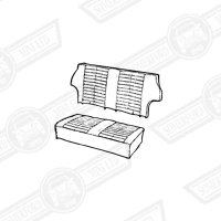 REAR SEAT COVER KIT-(state colour)-1275GT-'69-'75