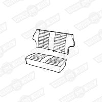 REAR SEAT COVER KIT-(state colour)-1275GT '76-'80
