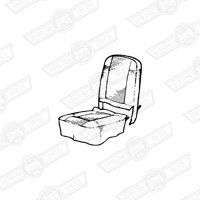 FRONT SEAT COVER KIT-2 SEATS-(state colour)-CITY & E '80-'85