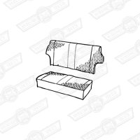 REAR SEAT COVER KIT-HARLEQUIN-CITY & SPRITE-'91-'94
