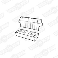 REAR SEAT COVER KIT-LEATHER-(state colour)-'97-2000