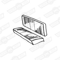 REAR SEAT COVER KIT-(state colour)-HL ESTATE-'80-'82