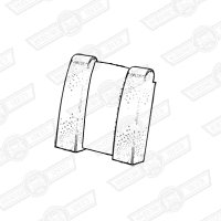 FOAM-FRONT SEAT SQUAB-'67-'69 ELF & HORNET MK3