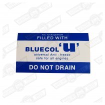 DECAL-RADIATOR-'BLUECOL U'