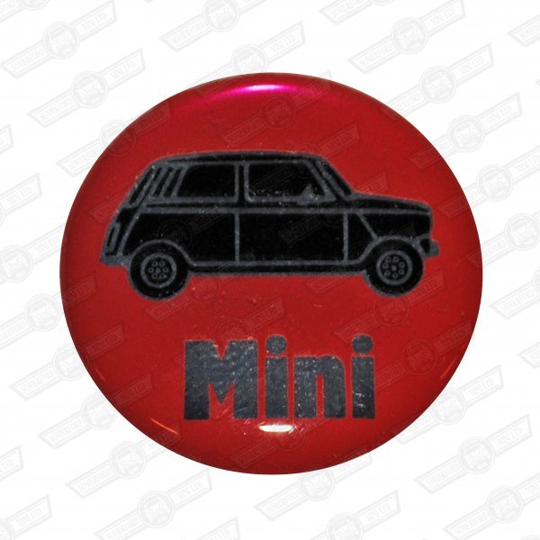 EMBLEM-MINI, fits BG2602 and BG2702 gearknobs