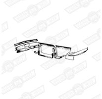 INTERIOR TRIM KIT-SALOON(state colour)OVAL SPEEDO-'61-'69