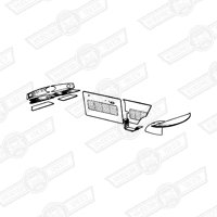 INTERIOR TRIM KIT-(state colour)-CLUBMAN RHD-'69-'75