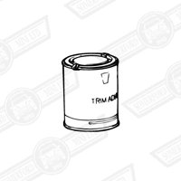 TRIM ADHESIVE-BRUSH ON-1 LITRE TIN
