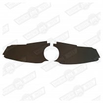 DASH LINERS-PAIR-BLACK MILLBOARD-ROUND NO VENTS