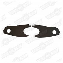 DASH LINERS-PAIR-BLACK MILLBOARD-OVAL WITH VENTS