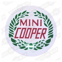 EMBLEM-COOPER LAUREL, fits BG2602 and BG2702 gearknobs