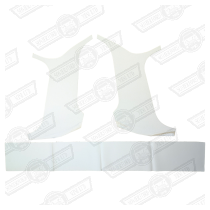 C POST LINERS-PAIR-MK3 SALOON-WHITE