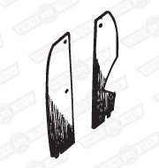 TAIL LAMP LINERS-PAIR-VAN WITH WOODEN LOAD FLOOR