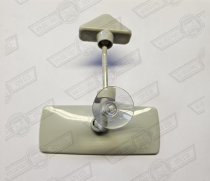 MIRROR ASSY-REAR VIEW-PALE GREY-'64-'75
