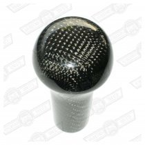 GEAR KNOB- CARBON FIBRE, PLAIN TOP
