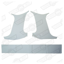 C POST LINERS-PAIR-LIGHT GREY-MK1 SALOON