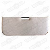 SUN VIZOR-CENTRE MOUNTED-CREAM CRACKLE-'60-'64