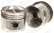 OMEGA CAST PISTONS +020 10cc DISH STD. HEIGHT