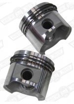 OMEGA CAST PISTONS 73.5mm 7cc DISH STD. HEIGHT