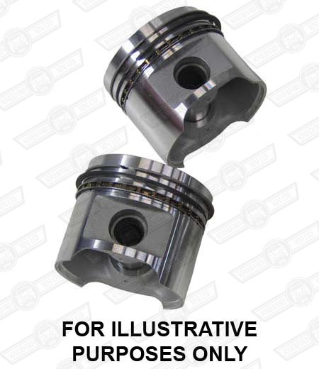 OMEGA CAST PISTONS 73.5mm 7cc DISH 1.426'' SHORT COMPRESSION HEIGHT