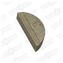 WOODRUFF KEY- CAMSHAFT 3 DEGREES OFFSET