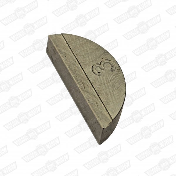 WOODRUFF KEY- CAMSHAFT 3 DEGREES OFFSET