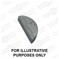 WOODRUFF KEY- CAMSHAFT 5 DEGREES OFFSET