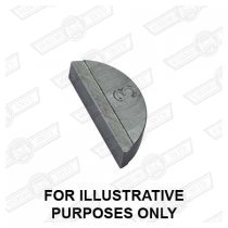 WOODRUFF KEY- CAMSHAFT 8 DEGREES OFFSET
