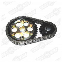DUPLEX TIMING PULLEY SET-VERNIER-STEEL