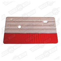 DOOR LINER RH-CREAM/RED MONACO-'MONTE CARLO'